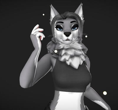 Winterpaw's VRChat and VTuber Fem Canine