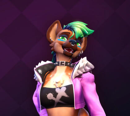 Hyenid VRChat Avatar
