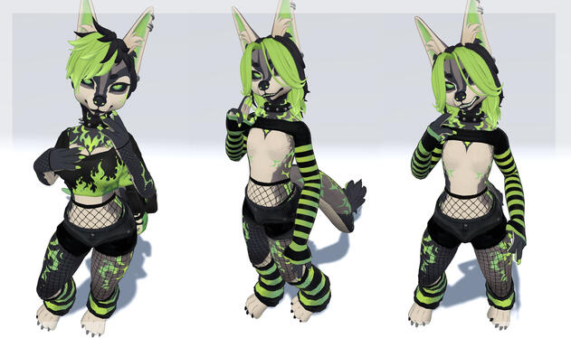 Wild Fire [ VRChat Avatar/Base ]