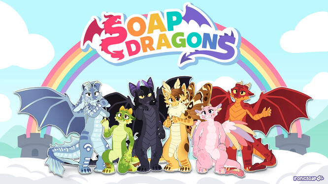 Soap Dragons (VRChat Dragon Avatar Base)