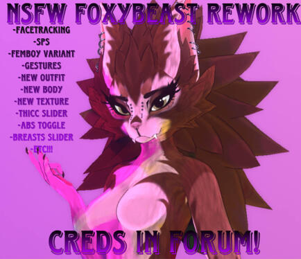 NSFW (V3) Foxybeast UPDATE/REWORK