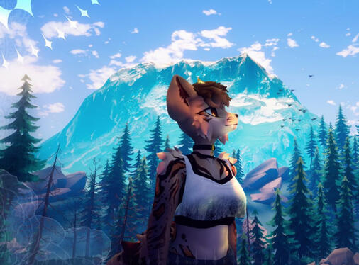 Mountain Cat by Toxi